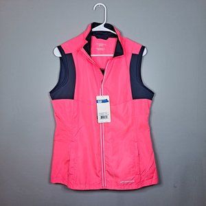 brooks running vest pink